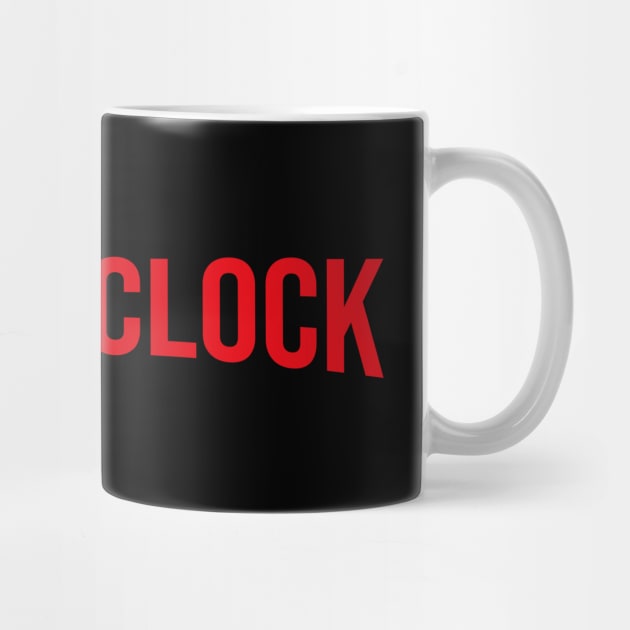 Chill O' Clock - Netflix style logo in bold red type by Off the Page